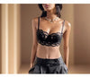 Sujetador ancho push-up transparente