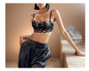 Sujetador ancho push-up transparente