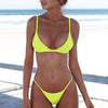 Bikini brasileño tiras finas