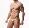 Mini Bikini metálico con franja lateral - Bikini - atrevido, autopostr_pinterest_48603, bañadores, bikini, bulge, Hombre, metalico, sexy - 365Briefs -