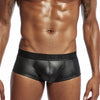 Boxer hombre metálico con bolsa frontal