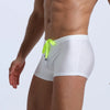 Shiny men's boxer swimwear