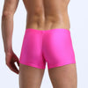 Shiny men's boxer swimwear