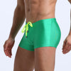 Shiny men's boxer swimwear