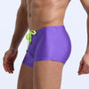 Shiny men's boxer swimwear