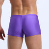 Shiny men's boxer swimwear