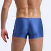 Shiny men's boxer swimwear