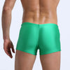 Shiny men's boxer swimwear