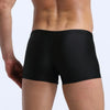 Shiny men's boxer swimwear