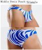 DesignYourSwim-Blaues Zebra