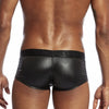 Boxer hombre metálico con bolsa frontal