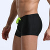 Shiny men's boxer swimwear