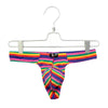 Tanga hombre arco iris lycra