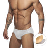 Men's slip-on leather swimsuit