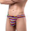 Tanga hombre arco iris lycra