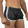 Men's leather shorts