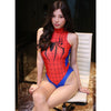 spiderman cosplay thong swimsuit