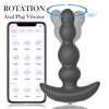 Vibrador anal con rotación y control por aplicación móvil - Juguete - anal, prostata, remoto - 365Briefs -
