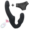Strapon with fastening panty and remote control