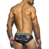 Bañador slip militar con relleno frontal - Bañador - atrevido, bañador, Hombre, swimwear, tradicional - 365Briefs -