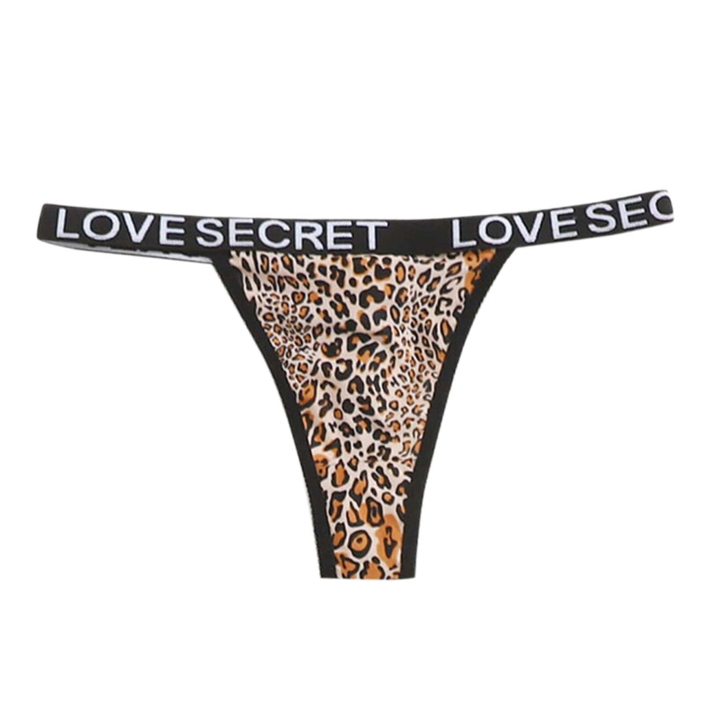 Tanga leopardo Love Secret - Tanga - algodon, atrevido, Mujer, tanga, tradicional - 365Briefs -