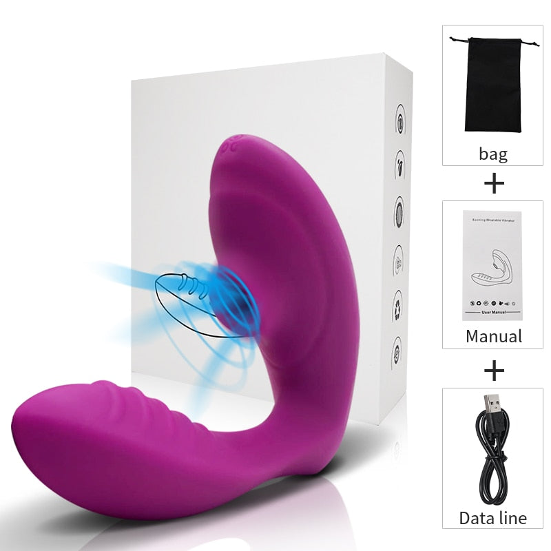 Vibrador con succionador de clitoris - Juguete - clitoris, consolador - 365Briefs -