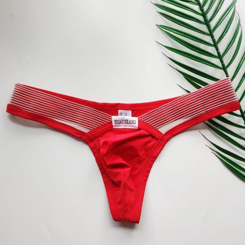 Tanga fresco bulge cintura red - Tanga - atrevido, bulge, comfort, cómodo, Hombre, lycra, sexy, tanga - 365Briefs -