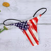 Tanga USA hilo fino - Tanga - algodon, atrevido, bandera, cómodo, Mujer, tanga, tradicional - 365Briefs -