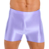 Shiny lycra man shorts