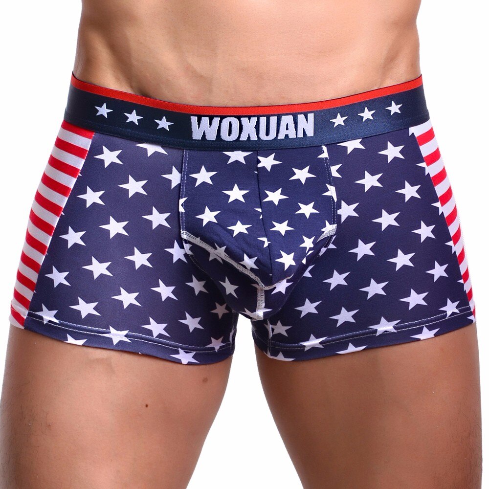 Boxer USA con gran bolsa frontal - Boxer - algodon, atrevido, boxer, bulge, comfort, gym, Hombre, tradicional - 365Briefs -