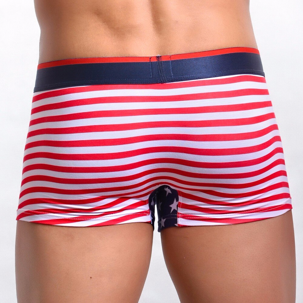 Boxer USA con gran bolsa frontal - Boxer - algodon, atrevido, boxer, bulge, comfort, gym, Hombre, tradicional - 365Briefs -