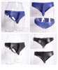 Slip brasileño de cuero elefante vertical - Bikini - bikini, bulge, elefante, Hombre, leather, piel, sexy, xxx - 365Briefs -