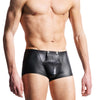 Boxer de piel desmontable - Boxer - abierto, atado, atrevido, autopostr_pinterest_48602, boxer, Hombre, leather, piel, tradicional - 365Briefs -