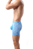 Boxer largo algodón con bolsa frontal de lycra - Boxer - algodon, atrevido, boxer, bulge, comfort, gym, Hombre, lycra, tradicional - 365Briefs -