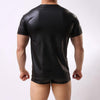 Camiseta manga corta cuero - Gym - gym, Hombre, piel - 365Briefs -
