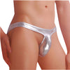 Mini slip metálico con bolsa frontal - Bikini - atrevido, bikini, bulge, Hombre, metalico, sexy - 365Briefs -